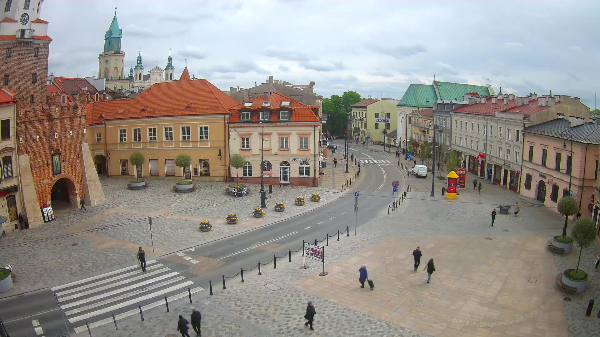 Traffic Cam Lublin: pl. Lokietka