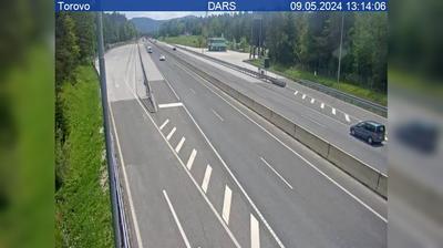 Kamera Avtocesta Karavanke - Ljubljana, nekdanja postaja Torovo