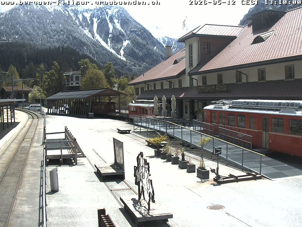 Bergün: Bahnhof