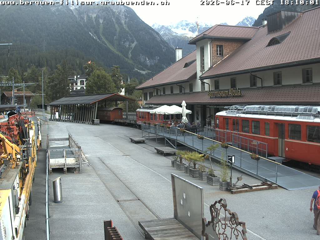 Bergün: Bahnhof