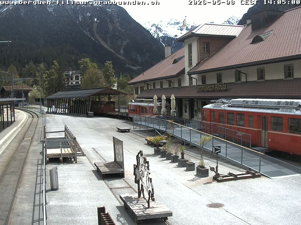 Bergün: Bahnhof