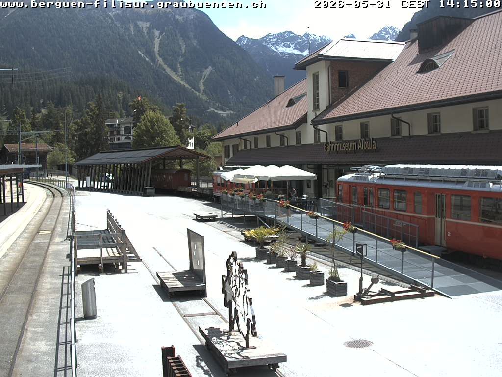 Bergün: Bahnhof