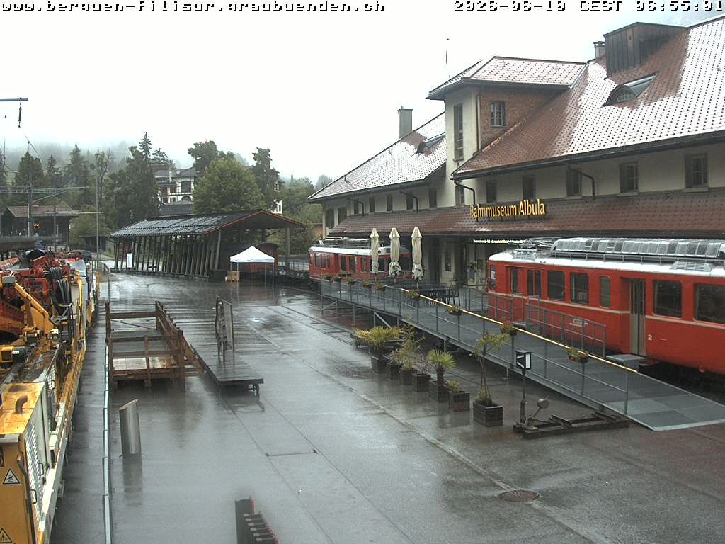 Bergün: Bahnhof