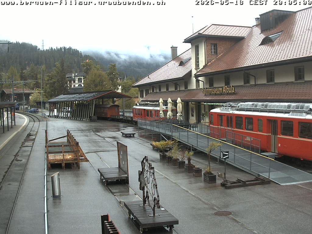 Bergün: Bahnhof