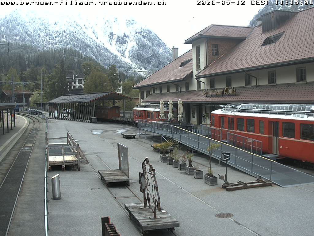 Bergün: Bahnhof