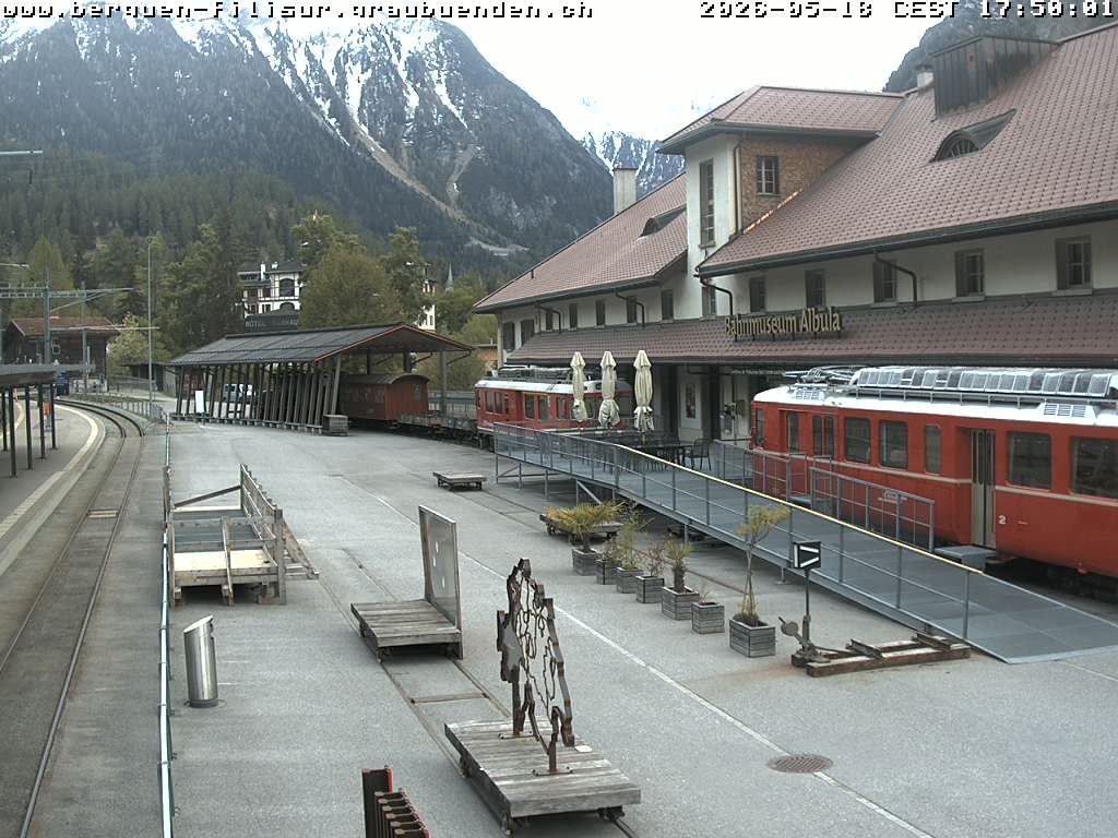 Bergün: Bahnhof