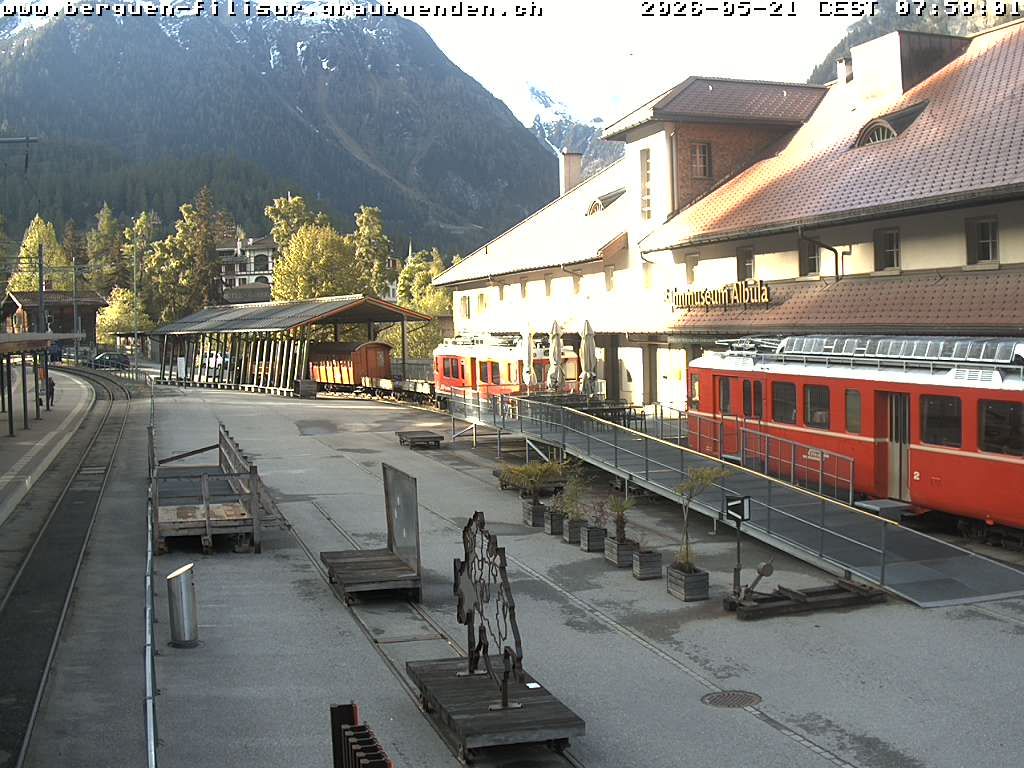 Bergün: Bahnhof
