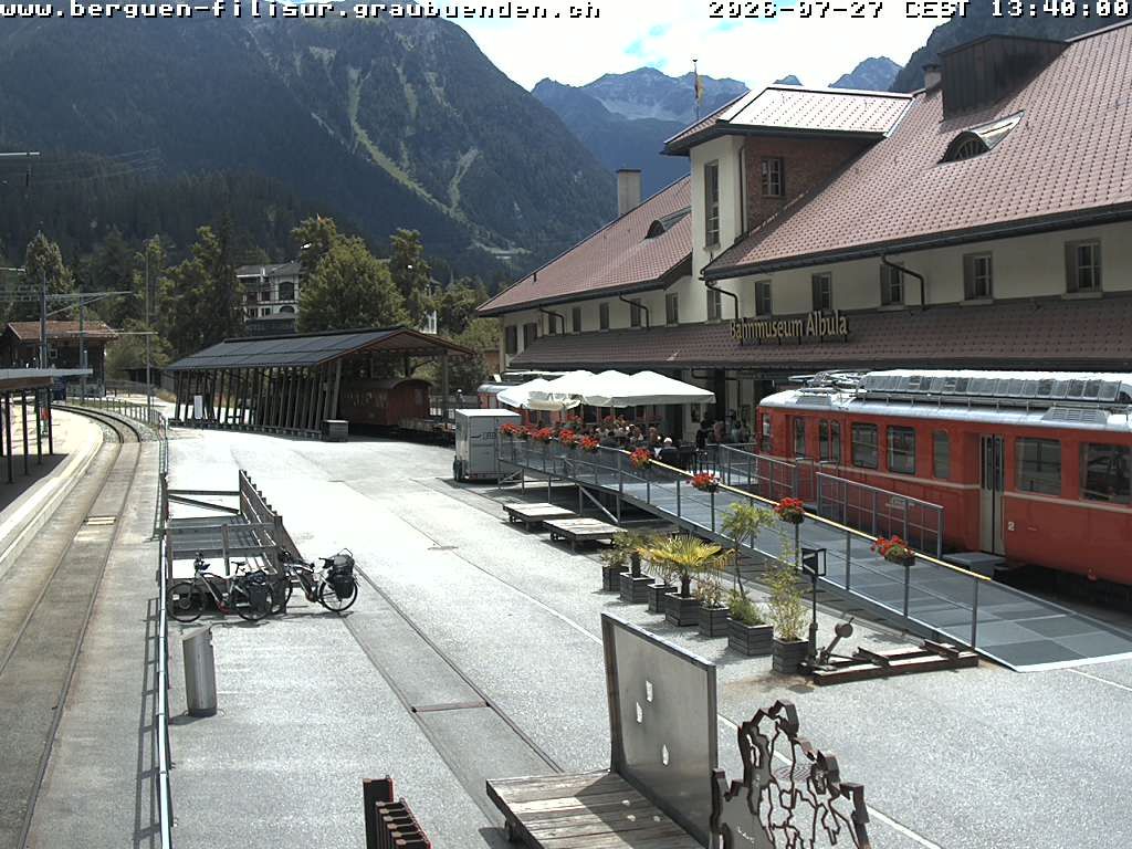 Bergün › Süden: Restaurant Bahnmuseum Albula - Bergün Filisur Tourismus AG