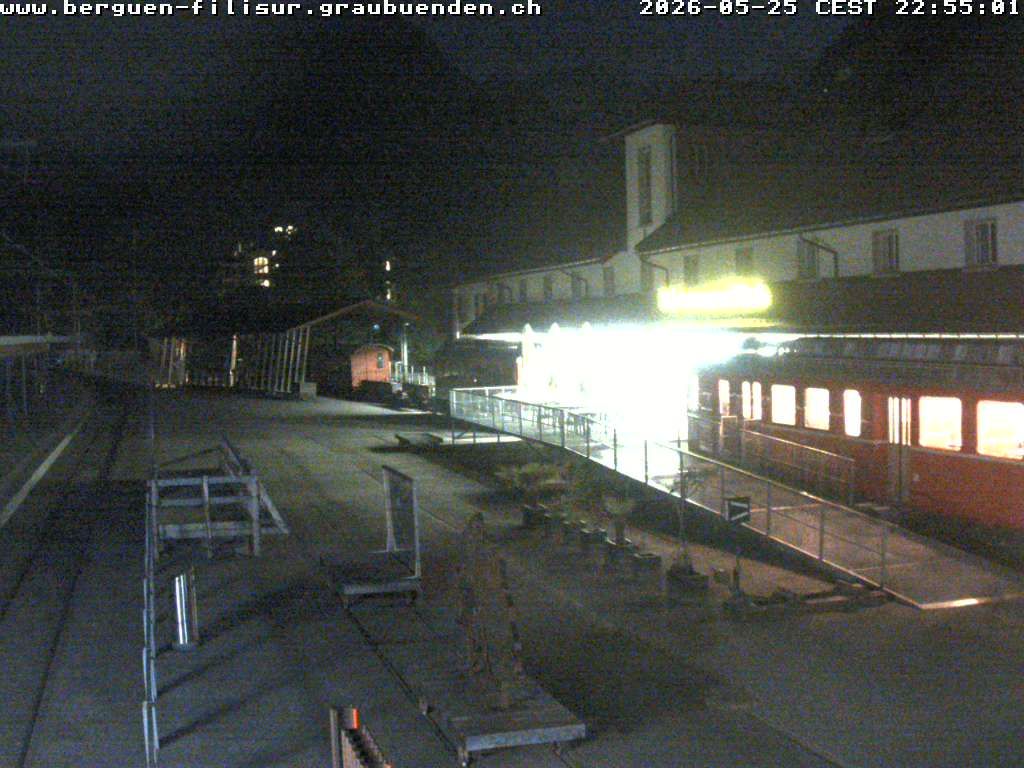 Bergün: Bahnhof