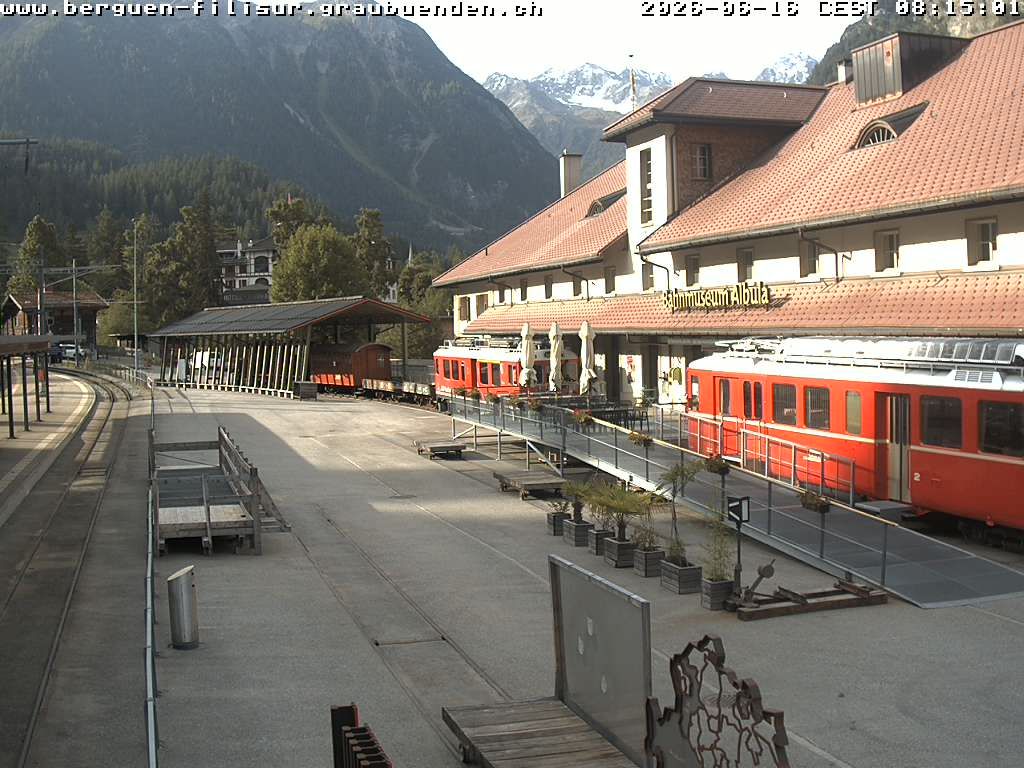 Bergün: Bahnhof