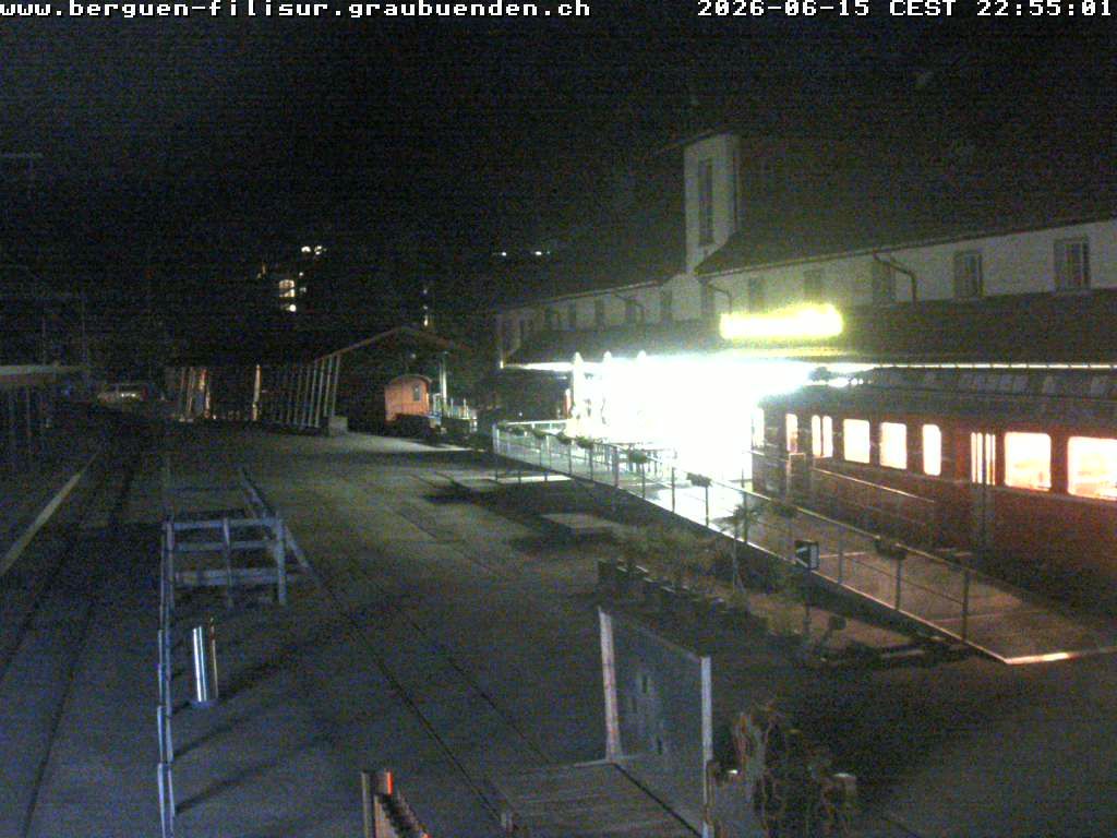 Bergün: Bahnhof