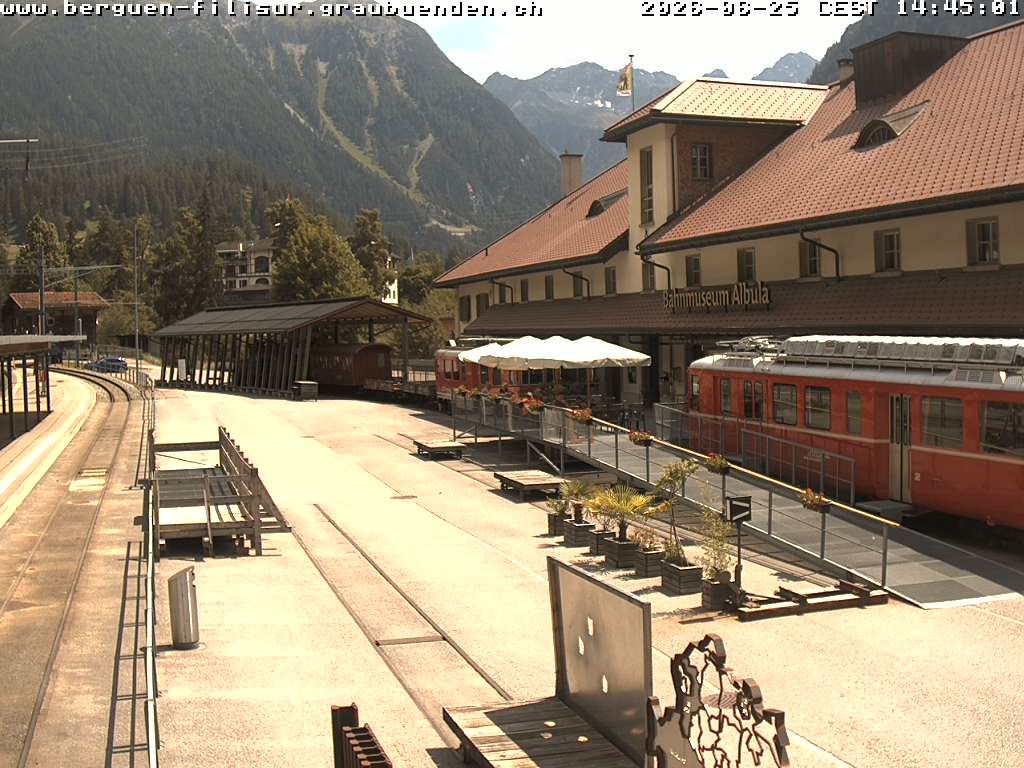 Bergün: Bahnhof