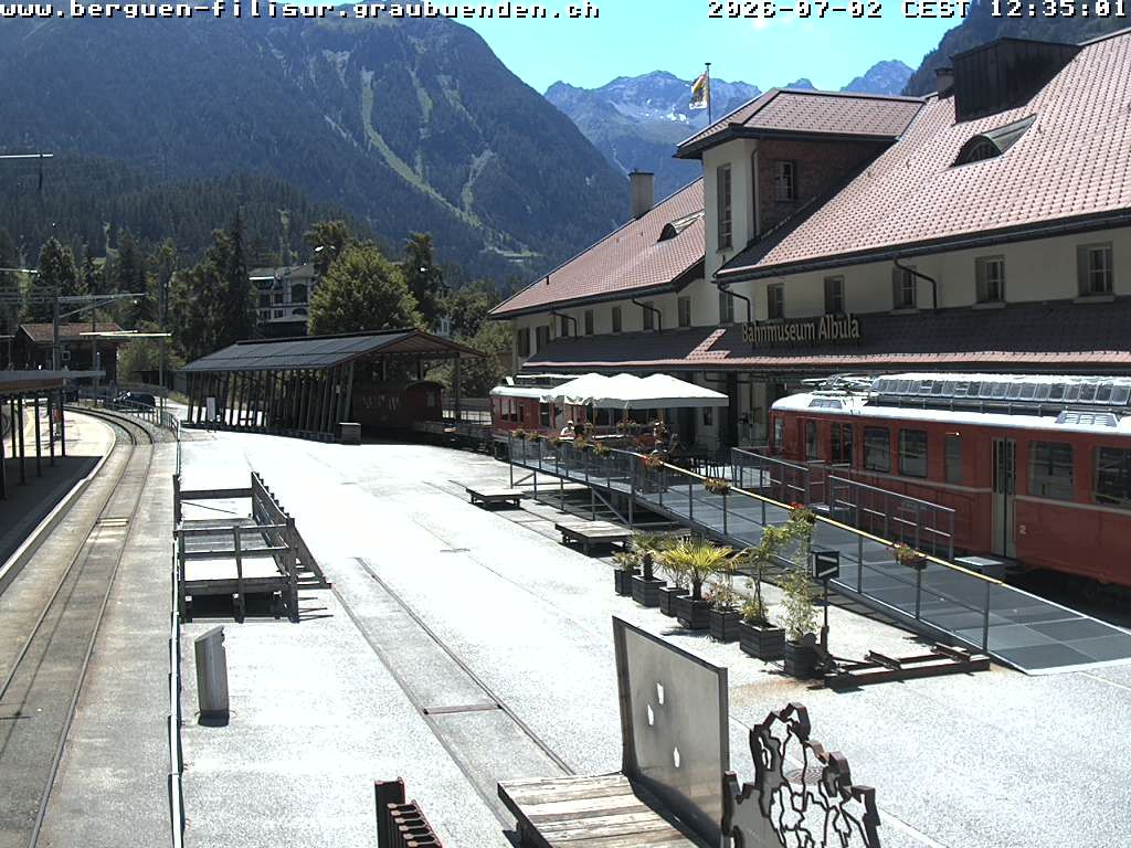Bergün › Süden: Restaurant Bahnmuseum Albula - Bergün Filisur Tourismus AG