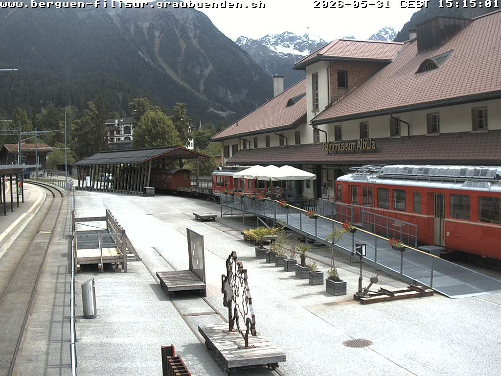 Bergün: Bahnhof