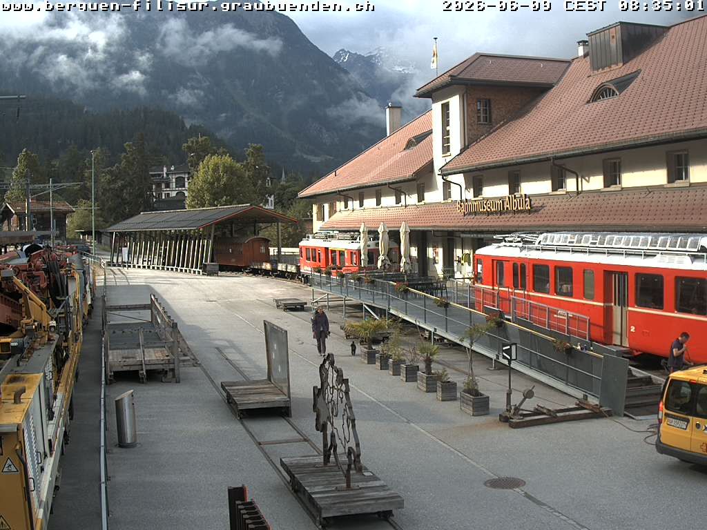 Bergün: Bahnhof