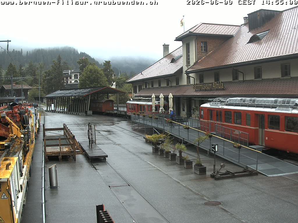 Bergün: Bahnhof