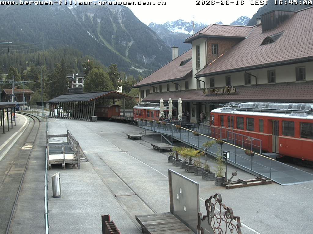 Bergün: Bahnhof