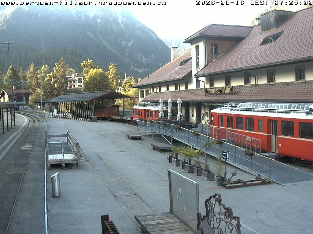 Bergün: Bahnhof