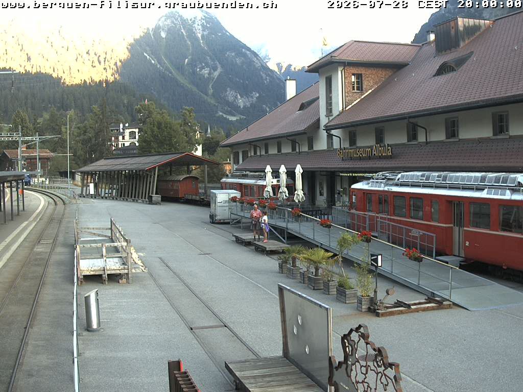 Bergün › Süden: Restaurant Bahnmuseum Albula - Bergün Filisur Tourismus AG
