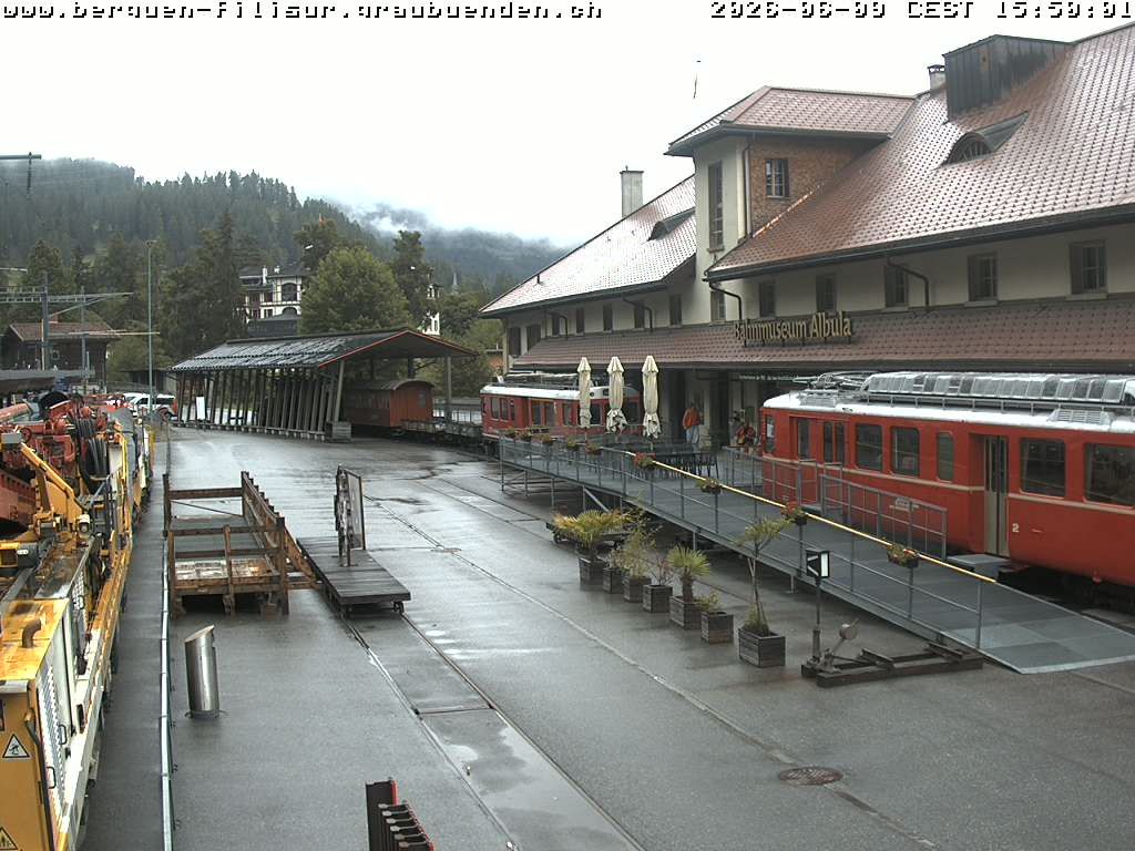 Bergün: Bahnhof