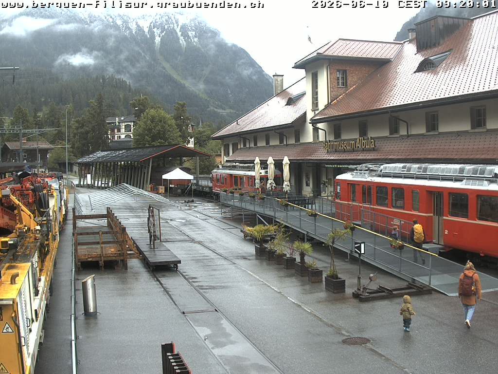 Bergün: Bahnhof