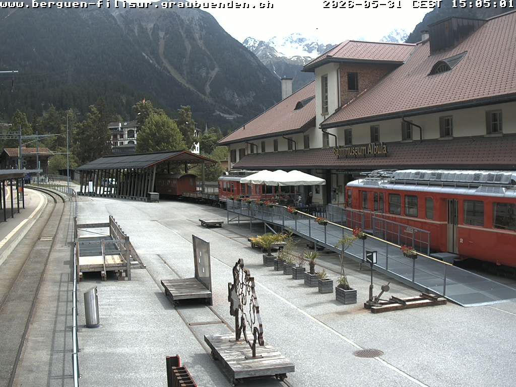 Bergün: Bahnhof