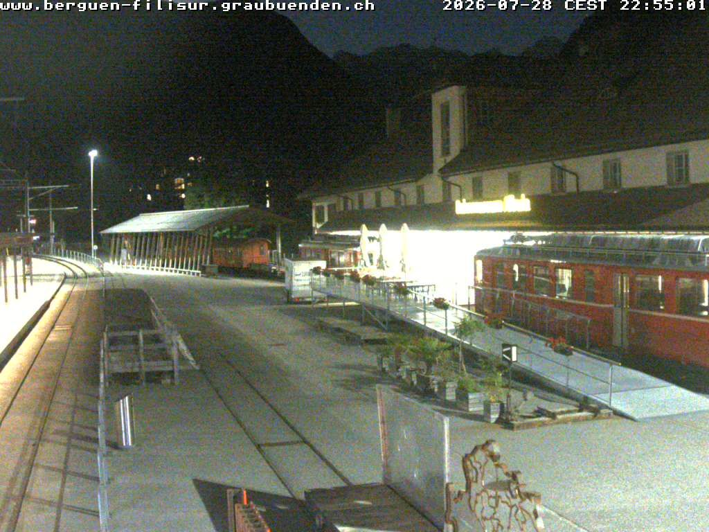 Bergün › Süden: Restaurant Bahnmuseum Albula - Bergün Filisur Tourismus AG