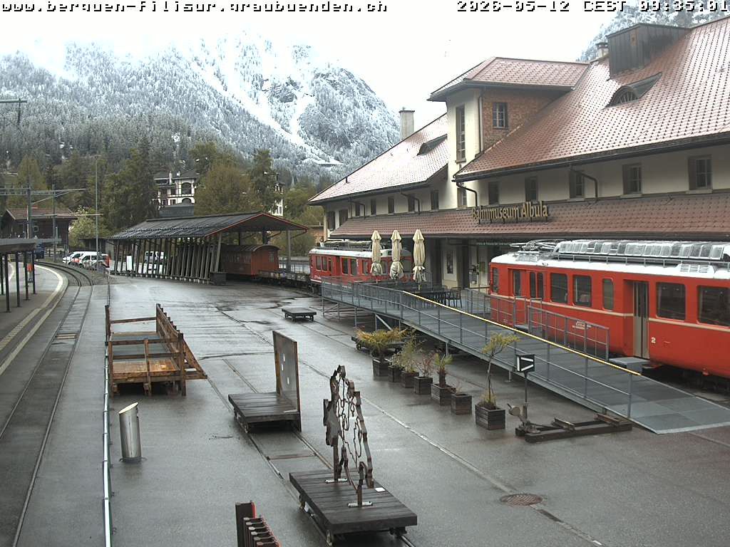 Bergün: Bahnhof