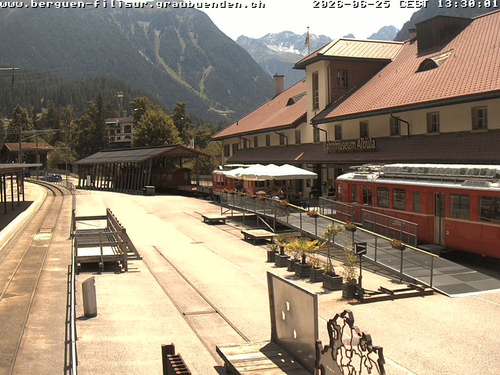 Bergün: Bahnhof