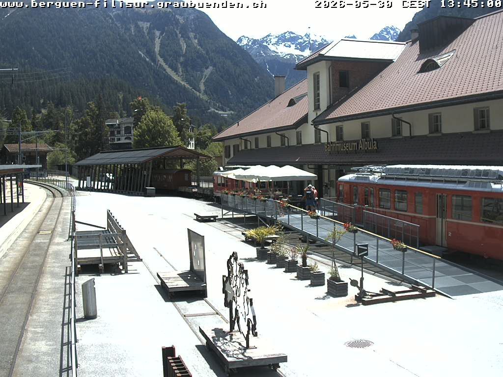 Bergün: Bahnhof