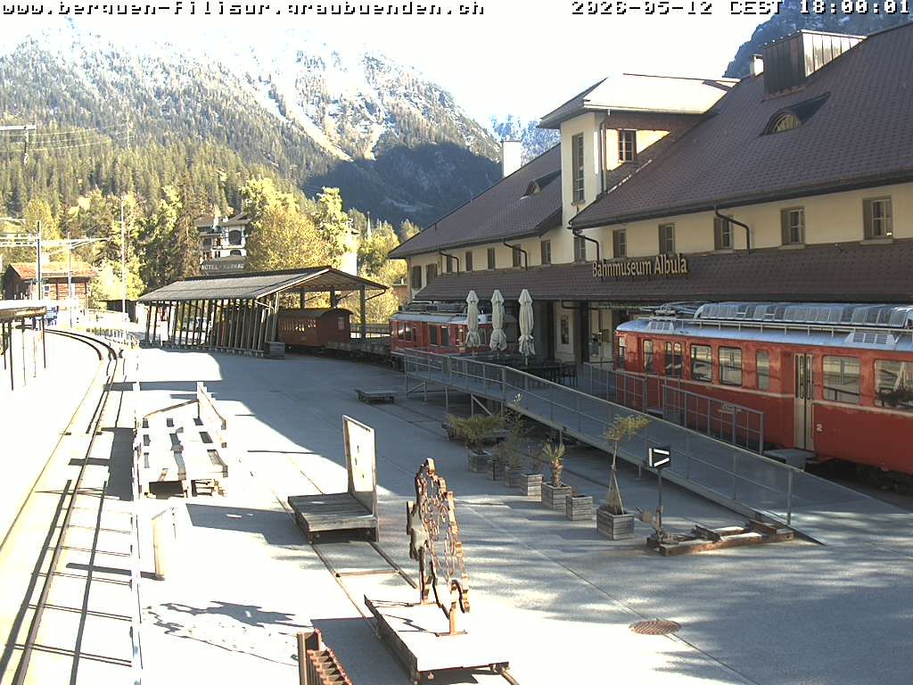 Bergün: Bahnhof