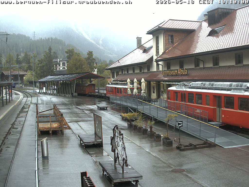 Bergün: Bahnhof