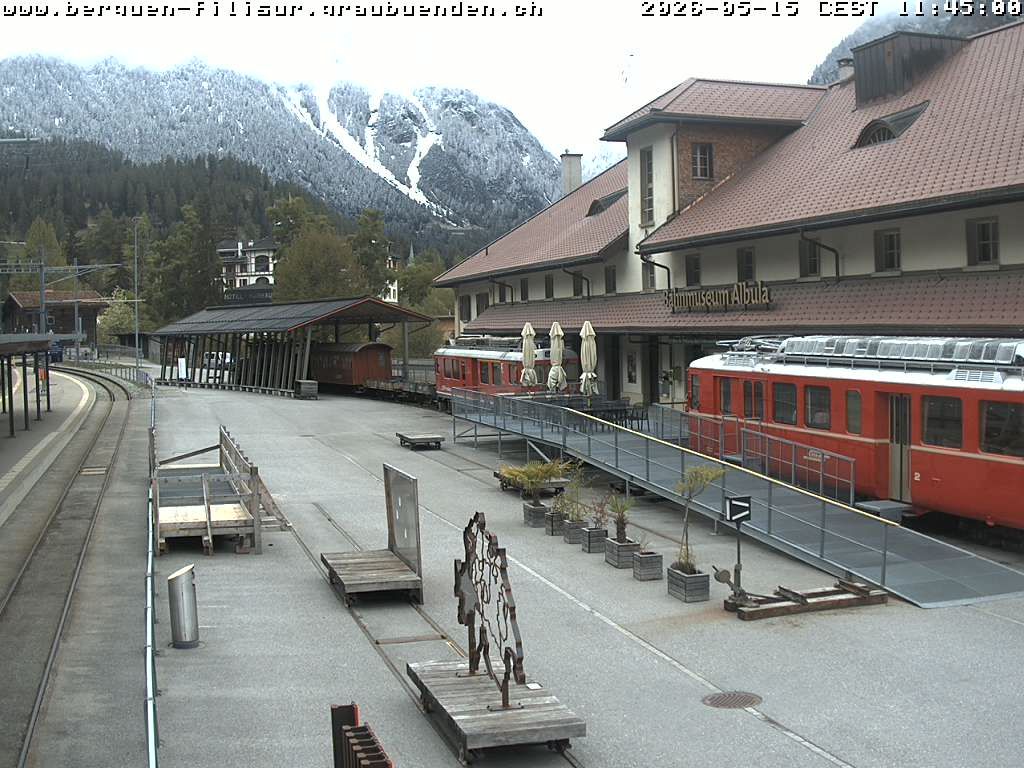 Bergün: Bahnhof