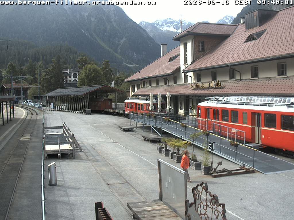 Bergün: Bahnhof