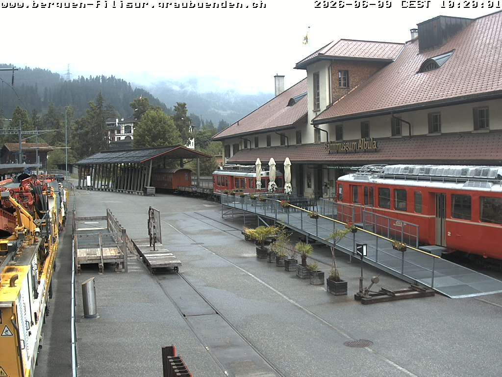 Bergün: Bahnhof