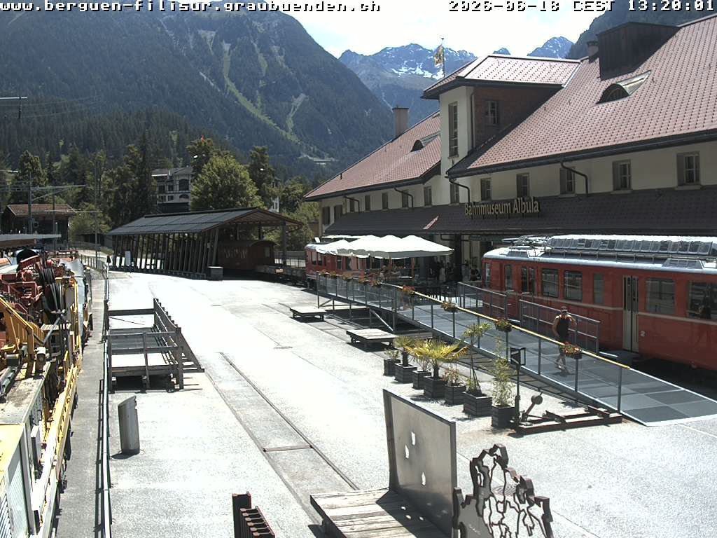 Bergün: Bahnhof