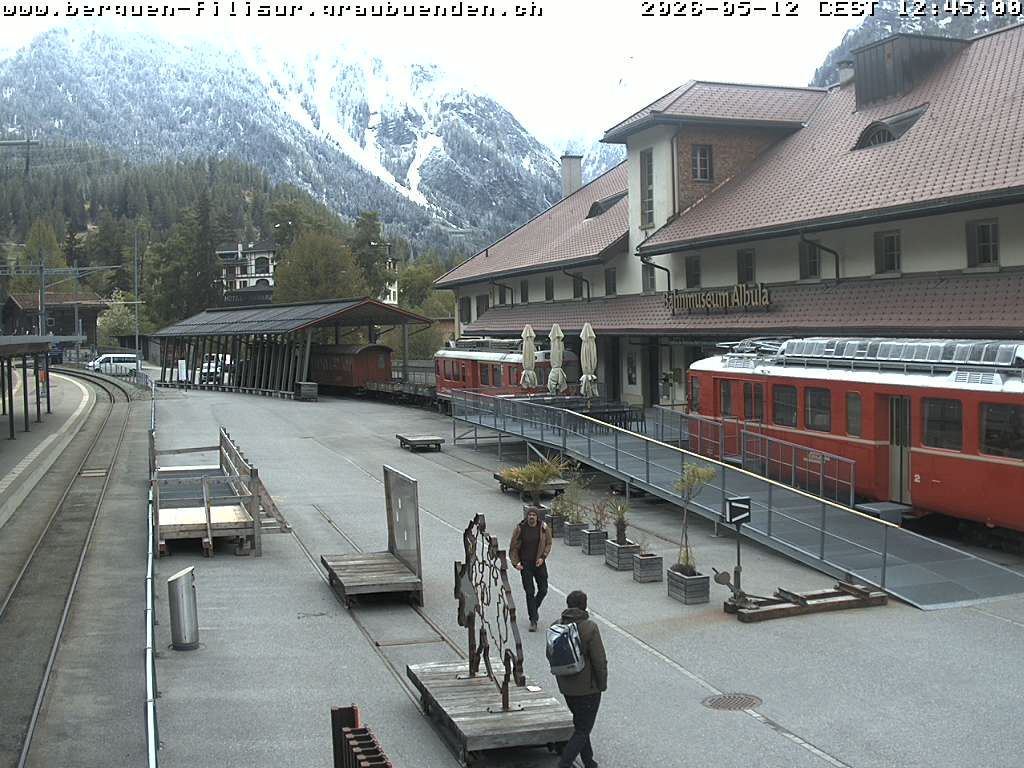 Bergün: Bahnhof