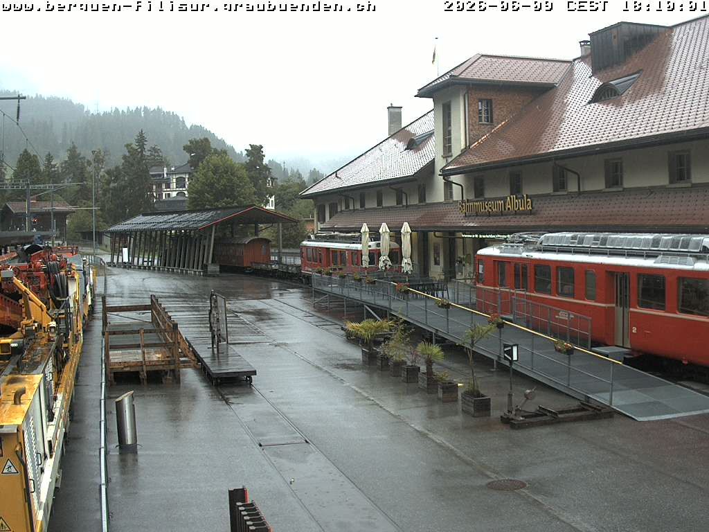 Bergün: Bahnhof