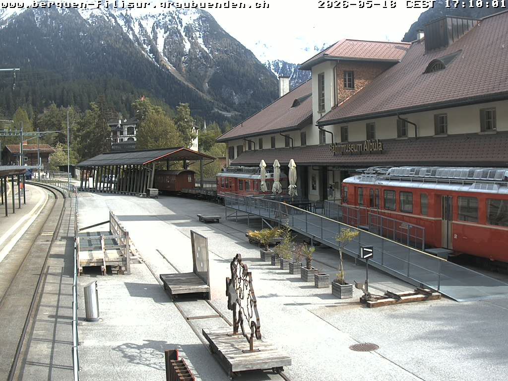 Bergün: Bahnhof