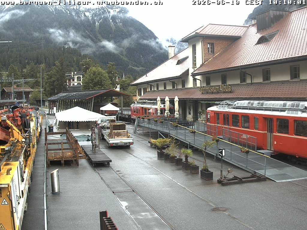 Bergün: Bahnhof