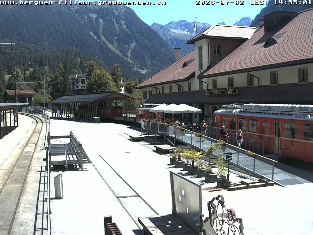 Bergün › Süden: Restaurant Bahnmuseum Albula - Bergün Filisur Tourismus AG