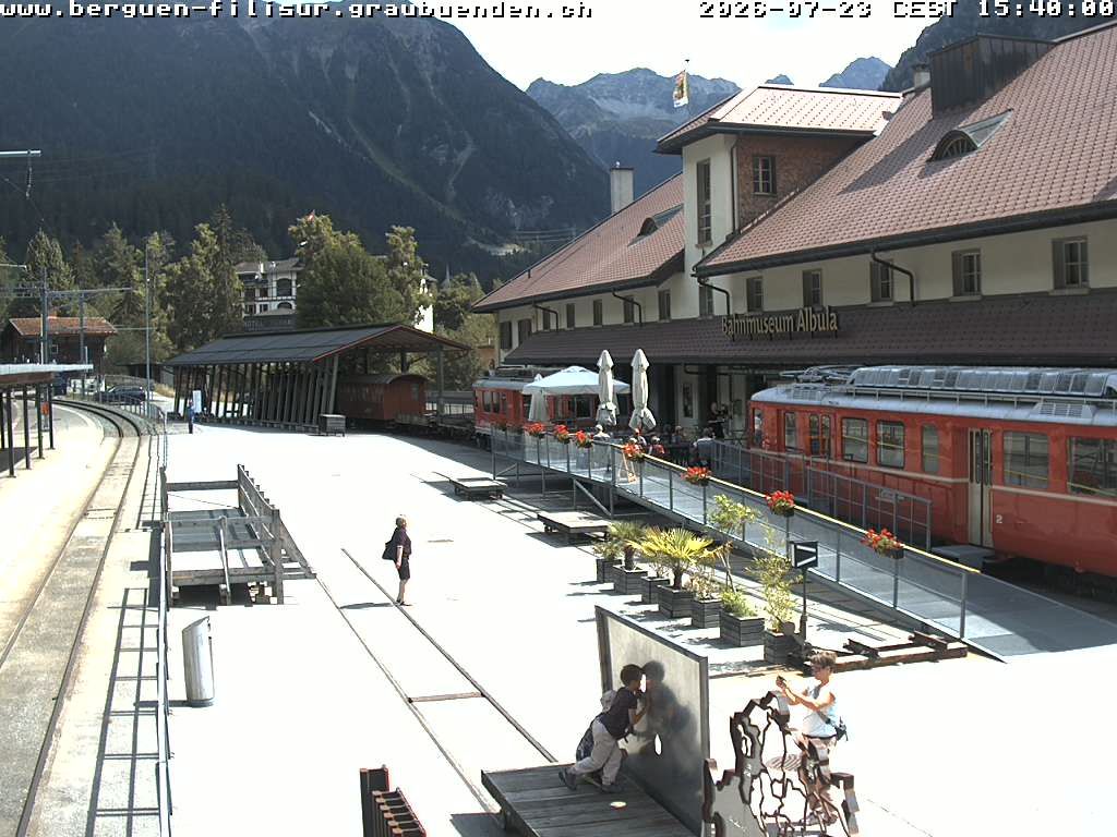 Bergün › Süden: Restaurant Bahnmuseum Albula - Bergün Filisur Tourismus AG