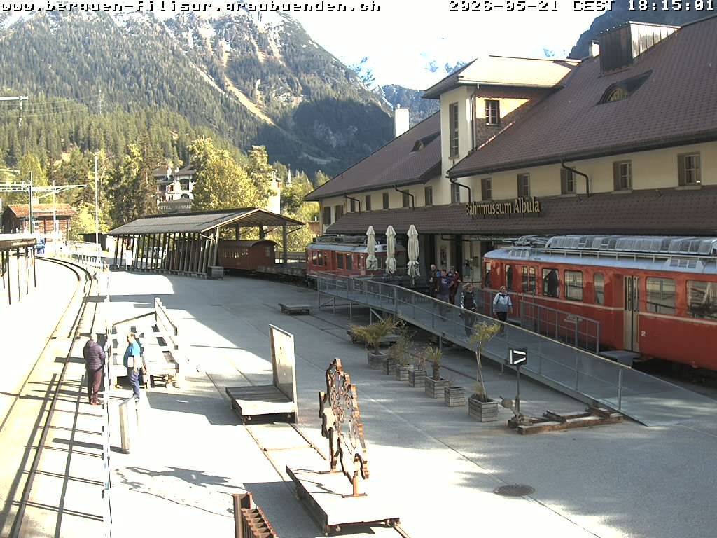 Bergün: Bahnhof