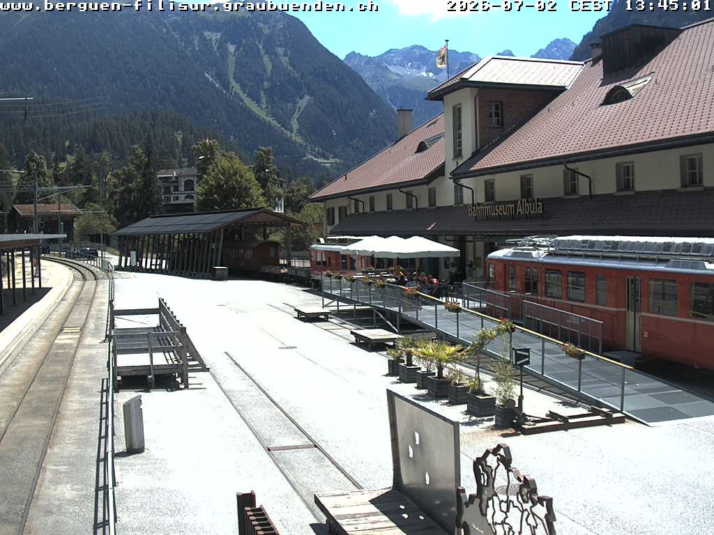 Bergün › Süden: Restaurant Bahnmuseum Albula - Bergün Filisur Tourismus AG