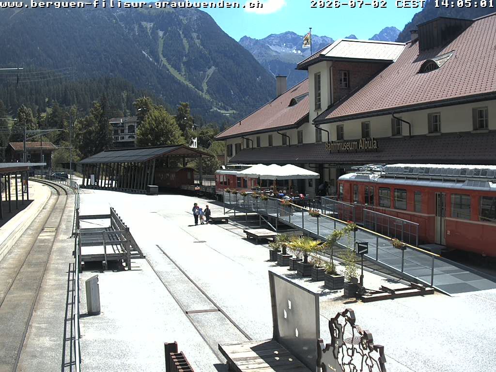 Bergün › Süden: Restaurant Bahnmuseum Albula - Bergün Filisur Tourismus AG
