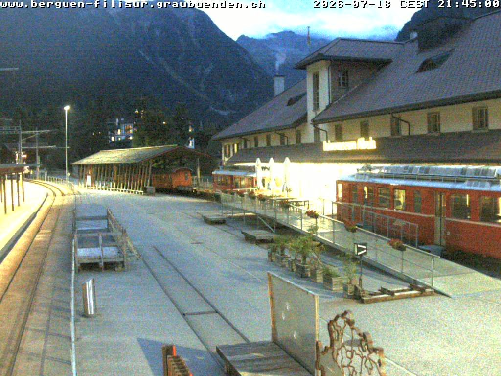 Bergün › Süden: Restaurant Bahnmuseum Albula - Bergün Filisur Tourismus AG