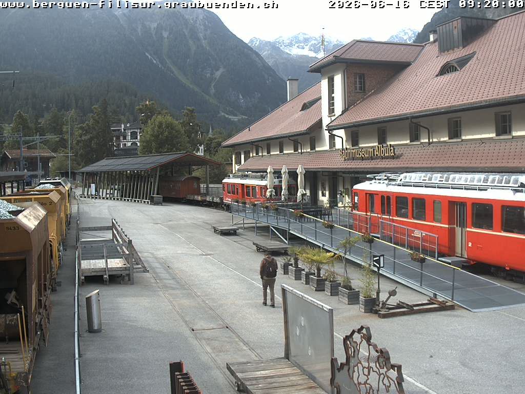 Bergün: Bahnhof