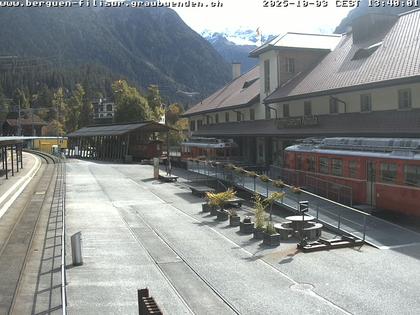 Bergün: Bahnhof