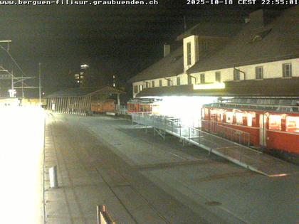 Bergün: Bahnhof
