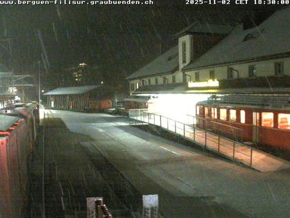Bergün: Bahnhof
